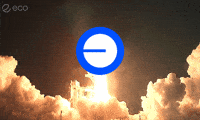 To The Moon Crypto GIF by Eco