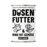 Schnauze-und-company hundefutter rind nassfutter dosenfutter Sticker