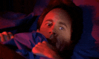 Scared Jerry Seinfeld GIF