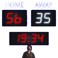 35 Away Sticker