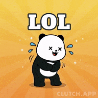 Cracking Up Lol GIF by Kanpai Pandas