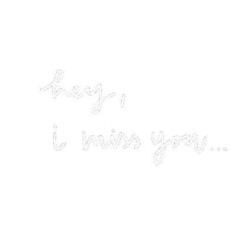 Miss You Sticker
