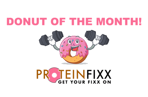 Donut Sticker by protein_fixx