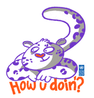 Snow Mountains Sticker