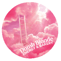 Dumb Blonde Sticker by Decal Queen Co