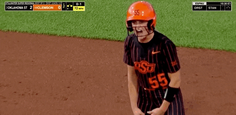 Oklahoma State Fist Bump GIF by NCAA Championships