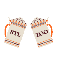 Beer Cheers Sticker by Saint Louis Zoo