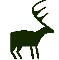 Deer Sticker by AllTrails