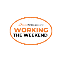 Work Mortgage Sticker by DirectMortgageLoans
