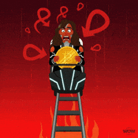 Roller Coaster Falling GIF by World Of Women