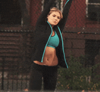 exercising kate upton GIF