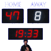 8 Away Sticker