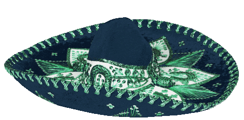 giphyupload tequila sombrero mariachi hecho Sticker