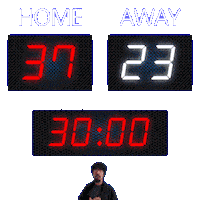 23 Away Sticker