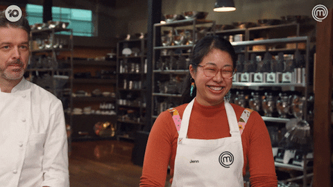 Laugh Laughing GIF by MasterChefAU