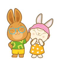 Family Bunny Sticker by familiesforlife.sg