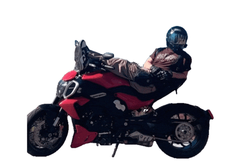 Chill Biker Sticker