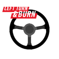 Drive Steering Wheel Sticker by Charlotte Motor Speedway