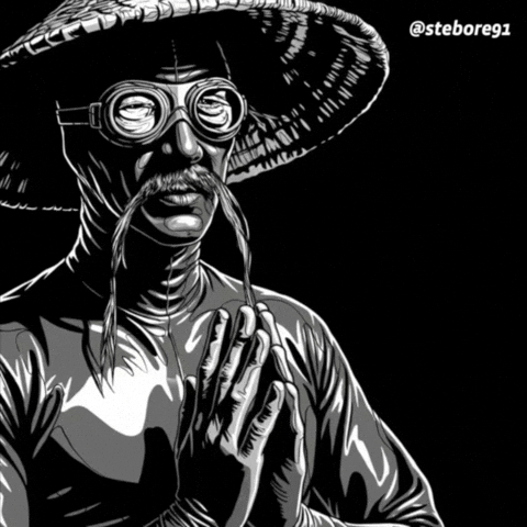 Experimental Art Wise Man GIF