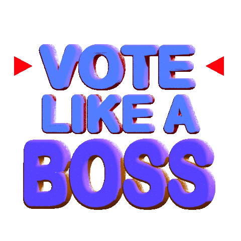 Voting Election 2020 Sticker by INTO ACTION