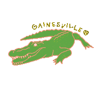 Florida Alligator Sticker by Hub On Campus