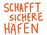 Sicher Sticker by Seebrücke