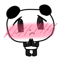 Panda Please Sticker