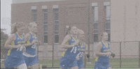 ncaa sports running GIF by Delaware Blue Hens