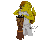 Capoeira Canario Sticker by Let's Dance Reggio Emilia