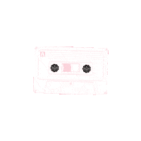 Headphones Cassette Sticker by GLOSSYBOXUK