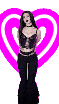 Valentines Emo Sticker