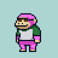 Pixel Art Monkey GIF by SMOL