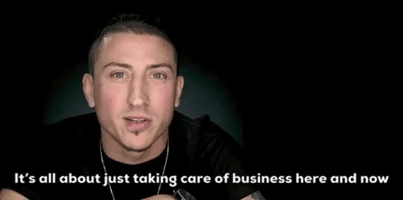 It's All About Just Taking Care Of Business