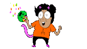 Halloween Hello Sticker by deladeso