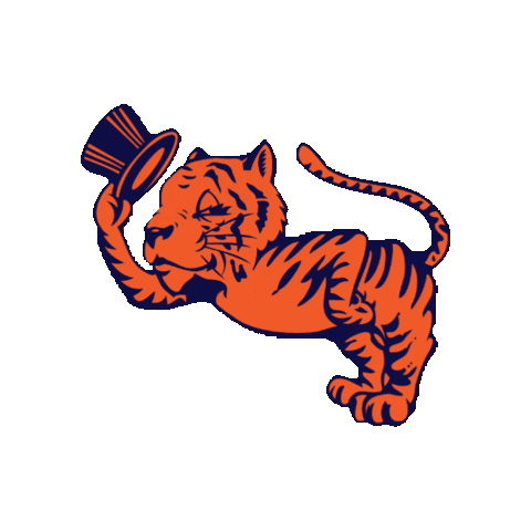 Clemson Tigers Sticker by Tigertown Graphics