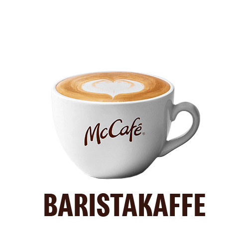 mcdonaldsdanmark giphyupload latte barista americano Sticker