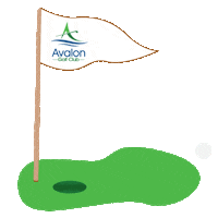 AvalonGolfClub beer golf drinks happyhour Sticker