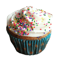 cupcake shaking food Sticker