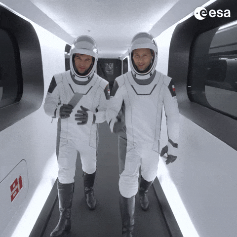 Lets Go Thumbs Up GIF by European Space Agency - ESA