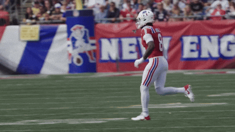 Stefon Diggs Football GIF by New England Patriots