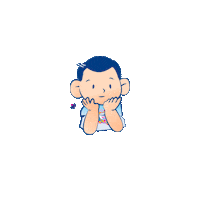 cussonsbabykids anak bayi ceria bermain Sticker