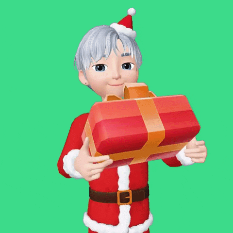 Santa Claus GIF by DOMCAKE