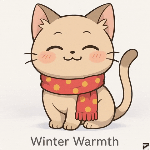 Snuggling Snow Day GIF by Persona