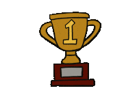 Olympics Trophy Sticker