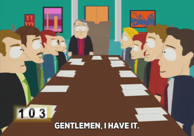 board meeting office GIF by South Park 
