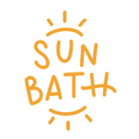 ariadnaran summer beach sun lettering Sticker
