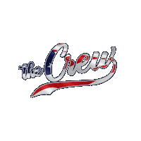 TheCrewBaseball tcb the crew tcbaseball thecrewbaseball Sticker
