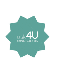 _usk4u 4u limpa hidrata usk 4u Sticker
