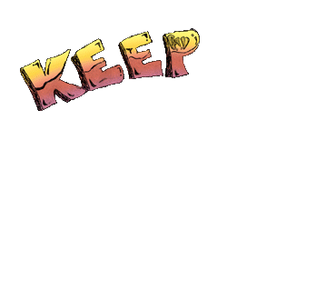keep in touch Sticker by JD McCrary