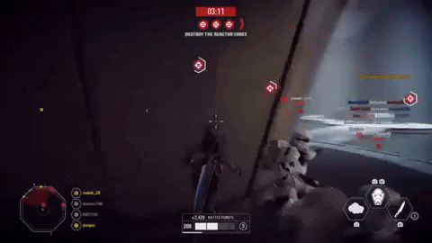 Earl_ofRoger giphygifmaker star wars battlefront clone troopers commando droids GIF